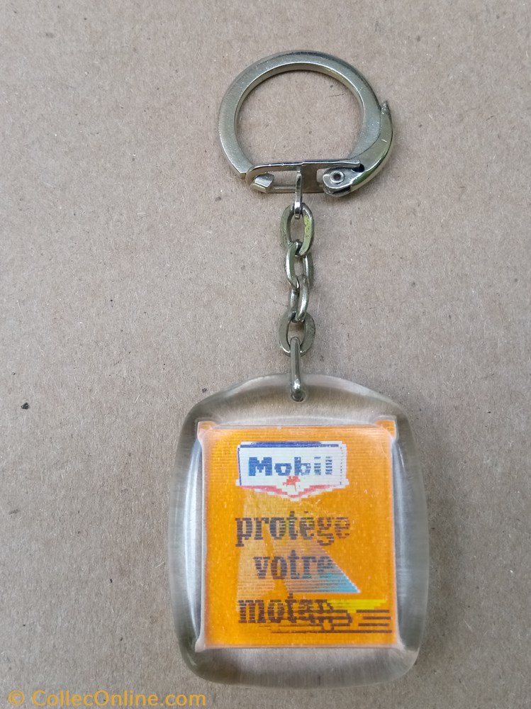 Porte-clé\pétrolier\station\Mobil 2 autre porte cle petrolier station mobil