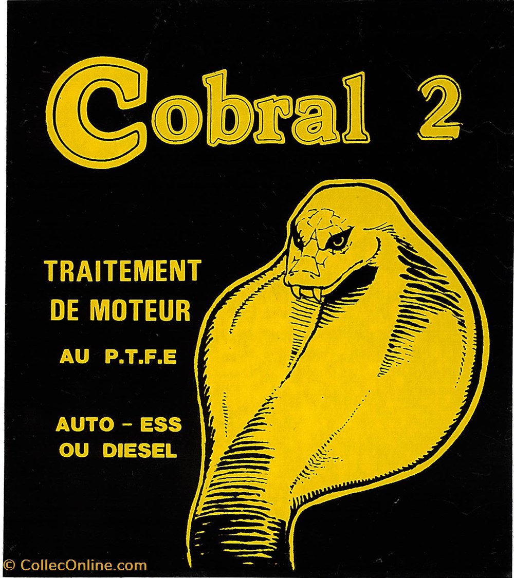 Autocollant\Pétrolier\Cobra objets publicitaires autocollant petrolier cobra