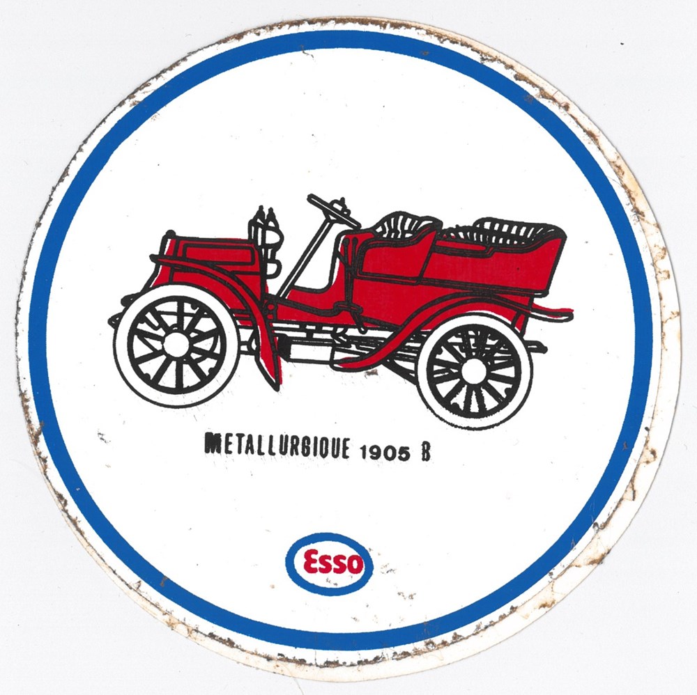 Autocollant\Pétrolier\ESSO objets publicitaires autocollant petrolier esso