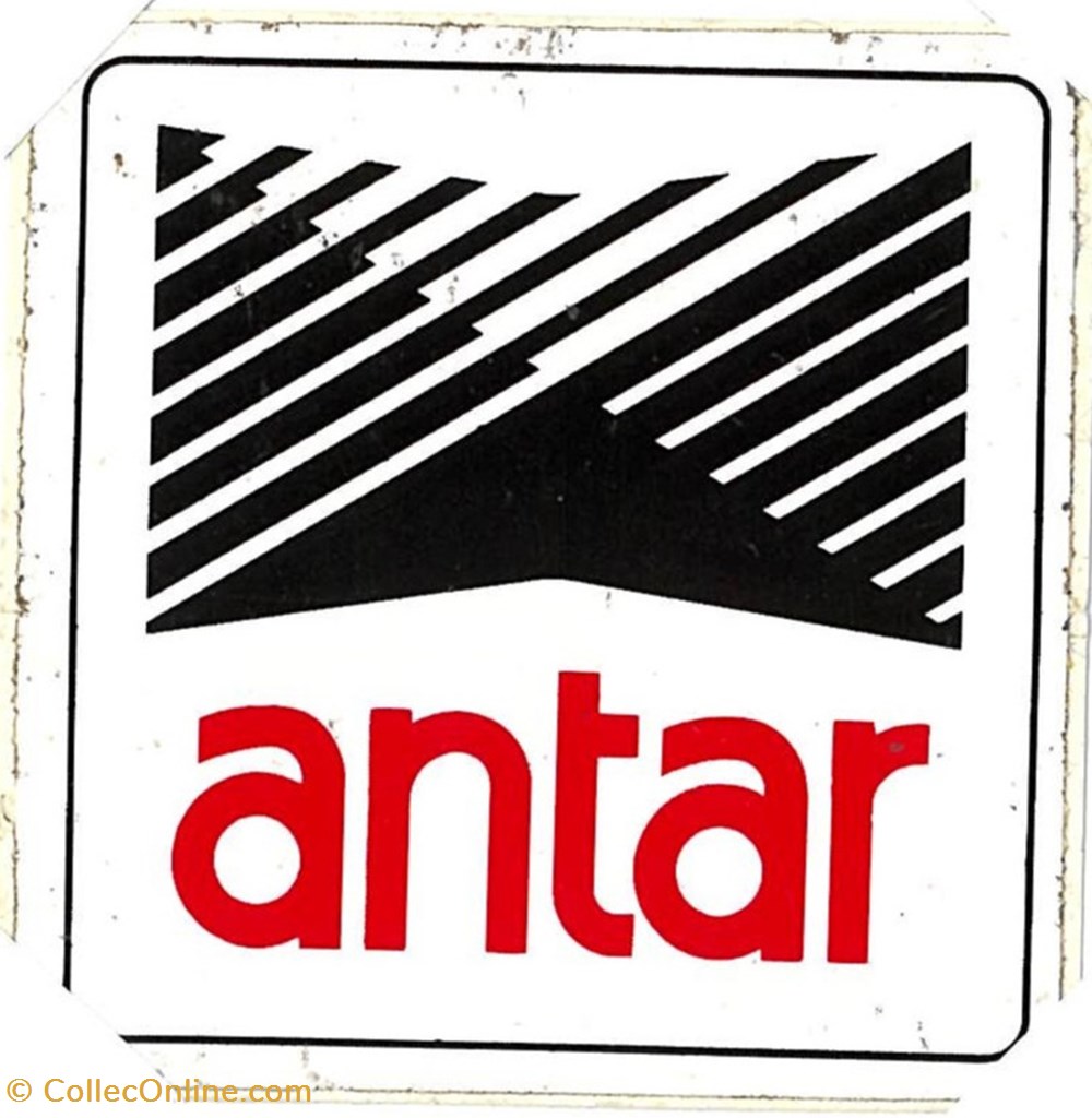 Autocollant\Pétrolier\Antar objets publicitaires autocollant petrolier antar