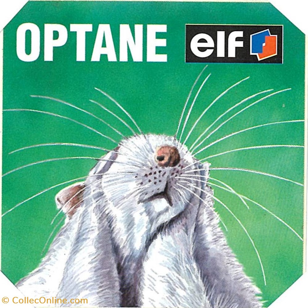 Autocollant\Pétrolier\Elf objets publicitaires autocollant petrolier elf