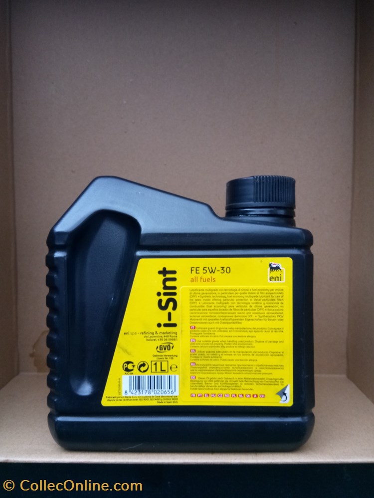 transports voiture bidons huile plastique petrolier eni