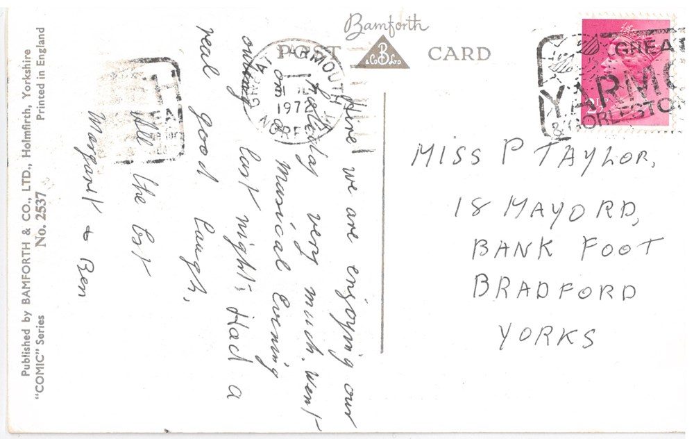 documents cartes postales divers