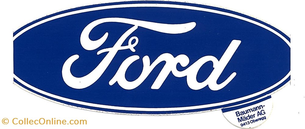 Autocollant-Constructeur-Ford - Advertising items