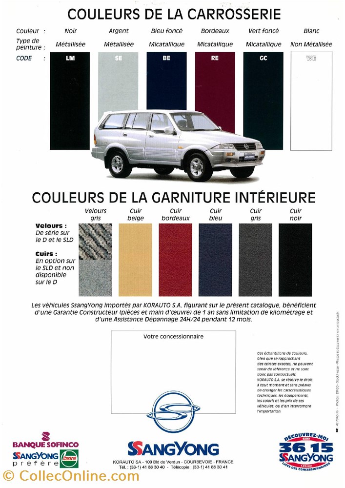 Documents\Plaquettes commerciales\constructeur\SsangYong diver documents plaquettes commerciales constructeur ssangyong
