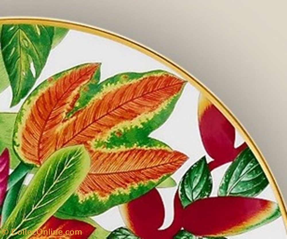 Hermès Passifolia Assiette À Dessert "Rose Du Désert", collection 2023 3 tableware plates dishes hermes passifolia assiette a dessert rose du desert collection 2023
