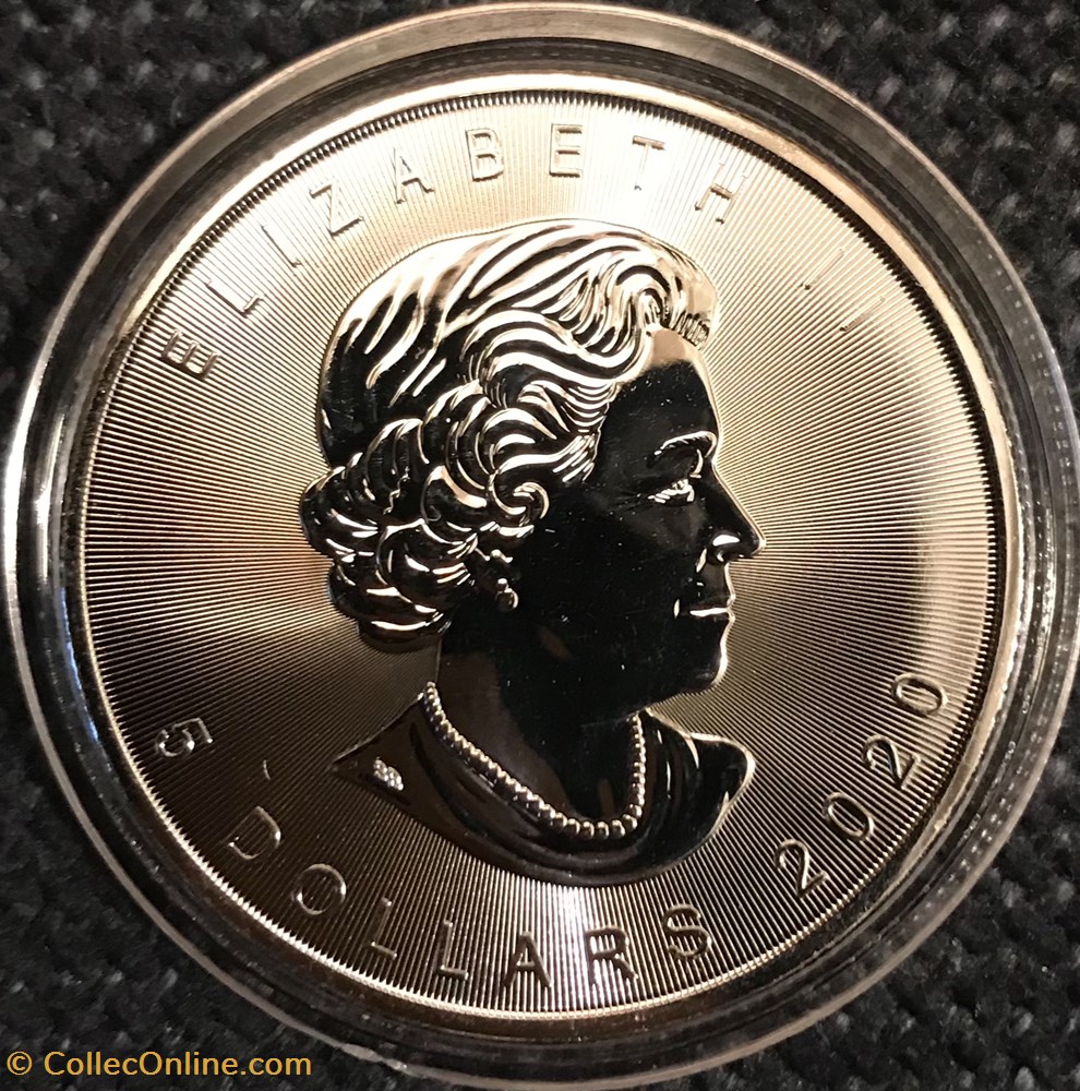 CANADA MAPLE LEAF 2020 monnaies monde canada maple leaf 2020