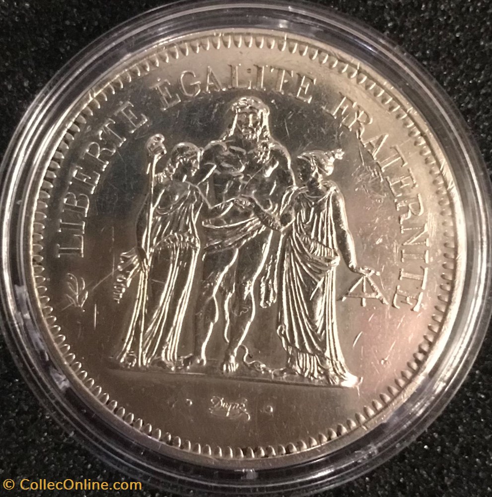 50 Frs Hercule 1974 monnaies france a modernes 50 frs hercule 1974