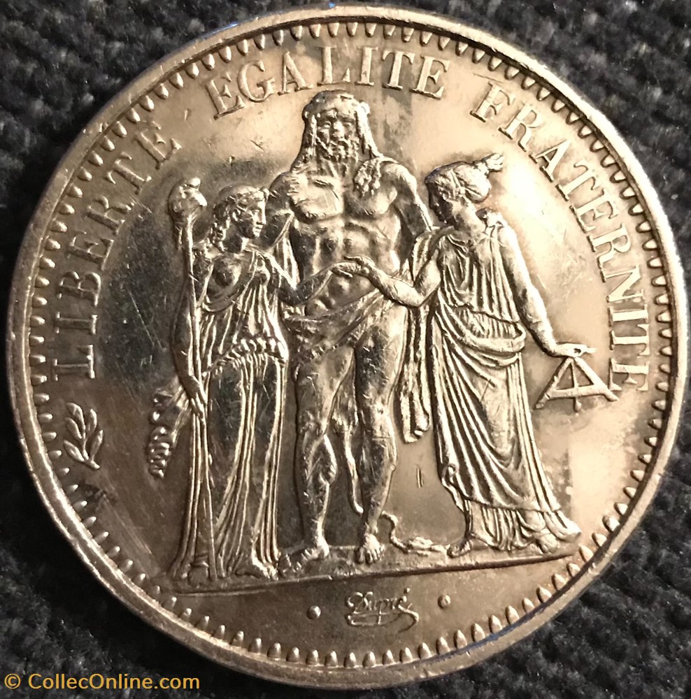 10 Frs Hercule 1965 monnaies france a modernes 10 frs hercule 1965