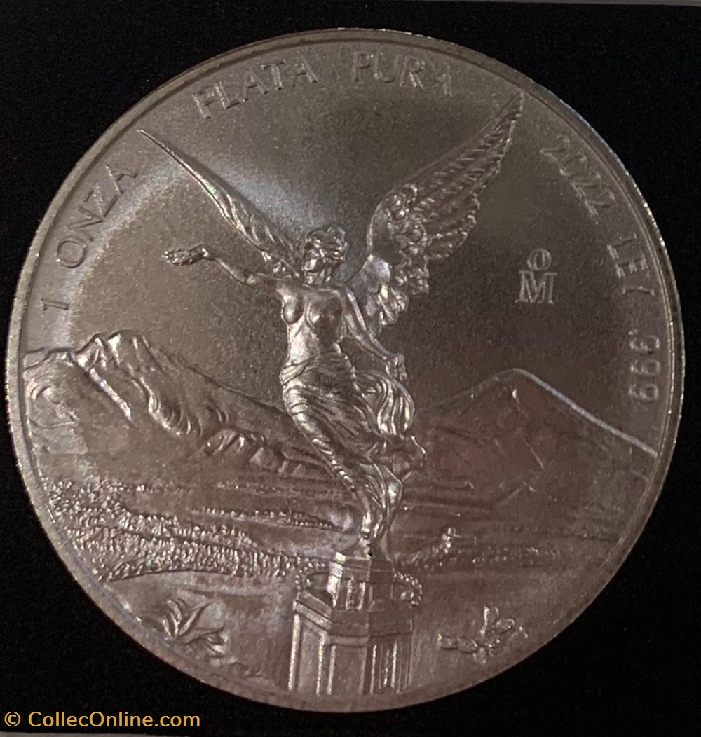 monnaies monde mexique libertad 2022