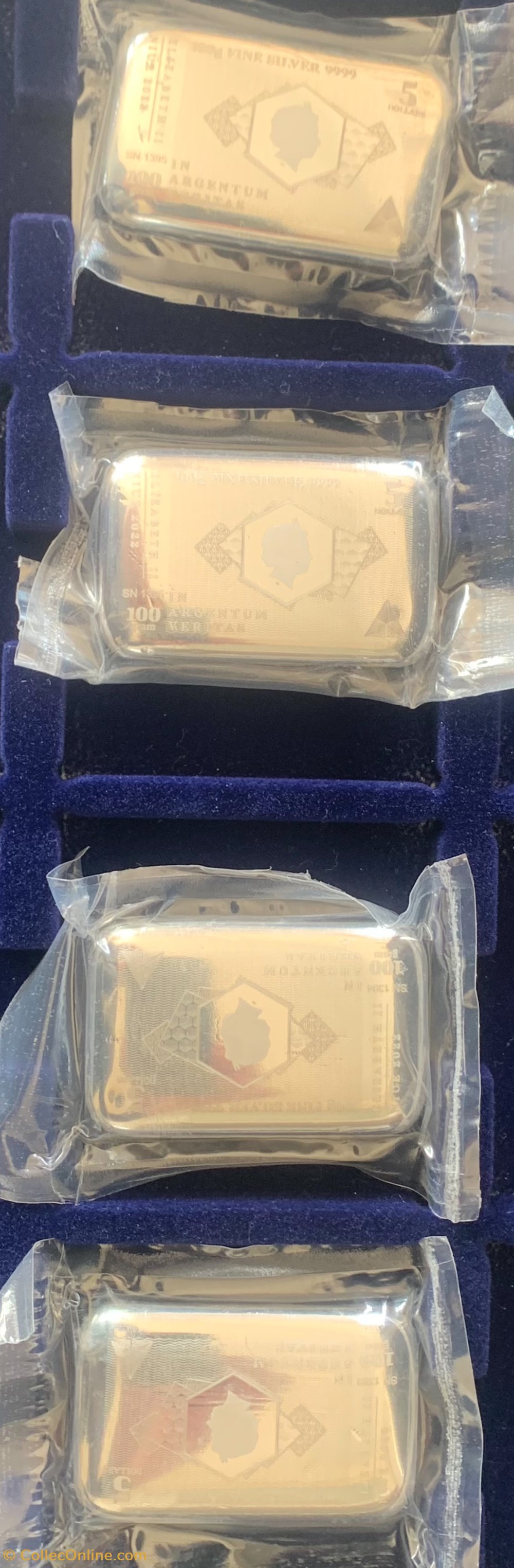monnaies lingots bullion d argent lingotin 100g note bar 2022