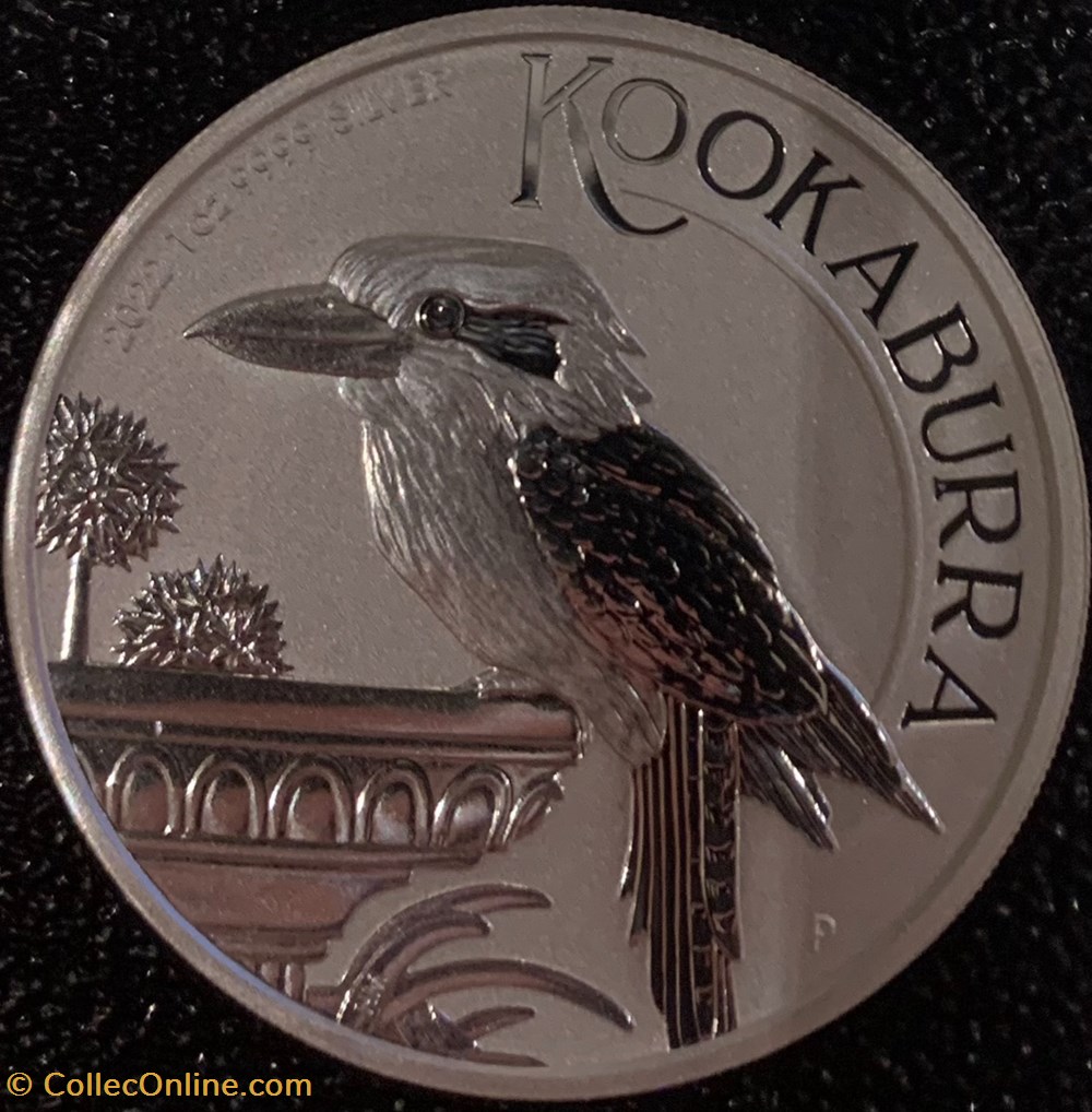 monnaies monde australie kookaburra 2022