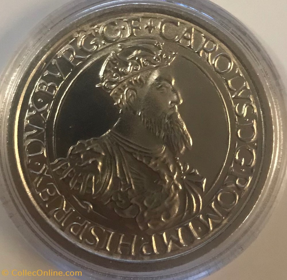 5 ECU CHARLES QUINT 1987 monnaies monde belgique 5 ecu charles quint 1987