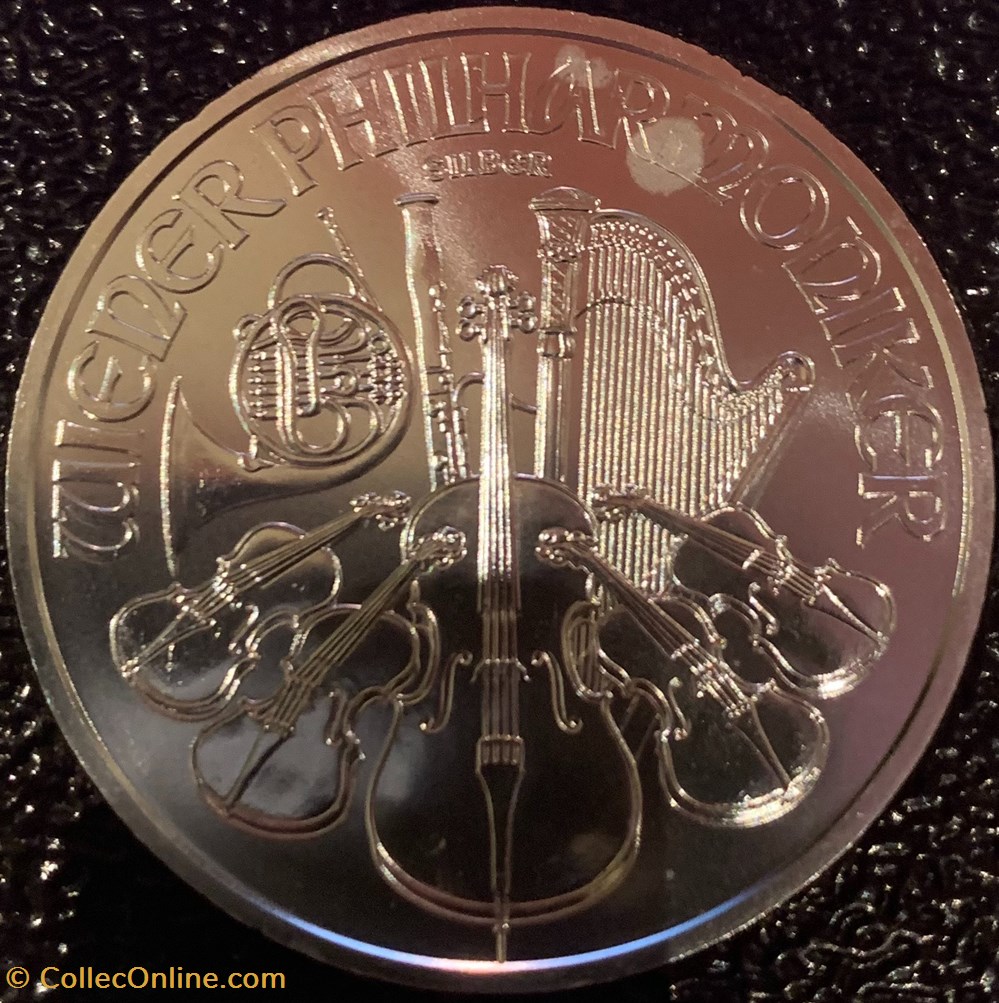PHILARMONIKER 2021 monnaies monde autriche philarmoniker 2021