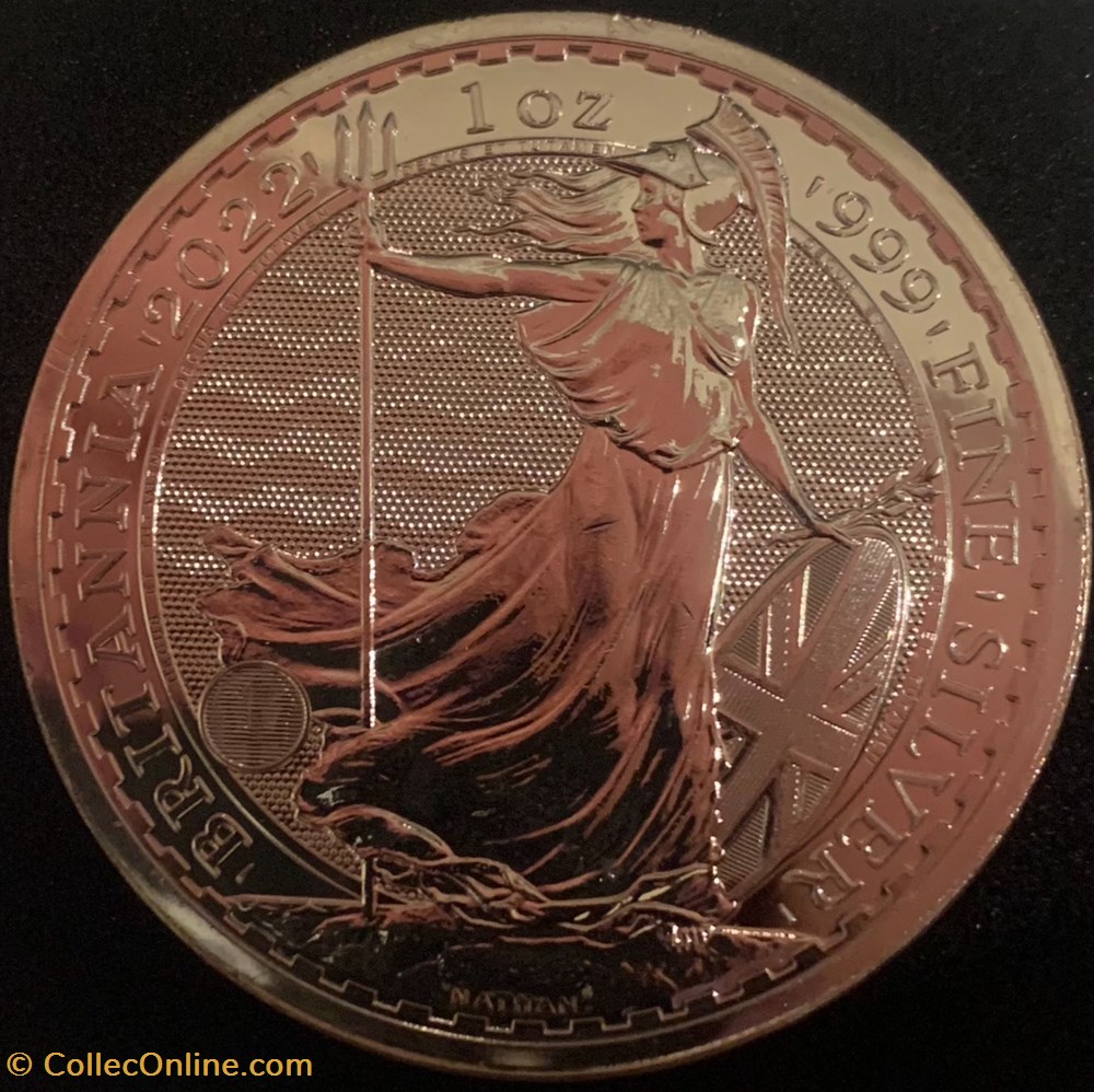 monnaies monde royaume uni britannia 2022