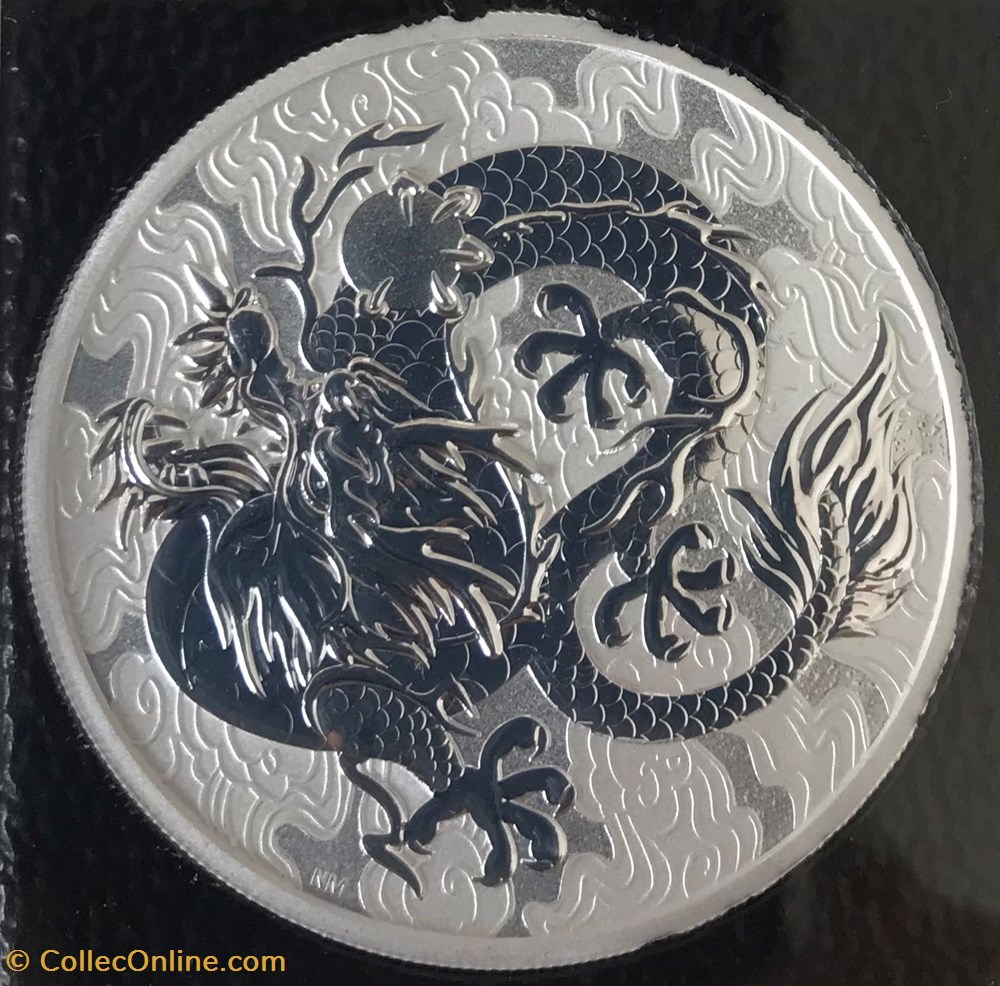 Dragon 2021 monnaies monde australie dragon 2021