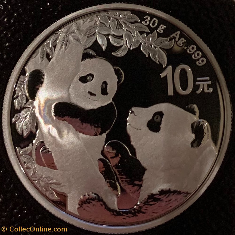 PANDA 2021 monnaies monde chine panda 2021