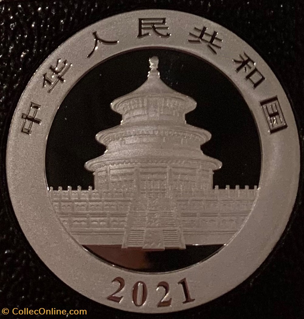 PANDA 2021 monnaies monde chine panda 2021