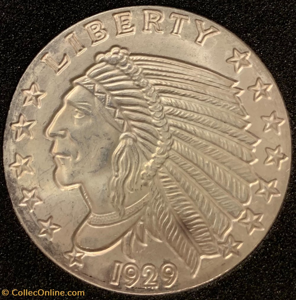 Ounce TROY 1929 monnaies monde etats unis ounce troy 1929