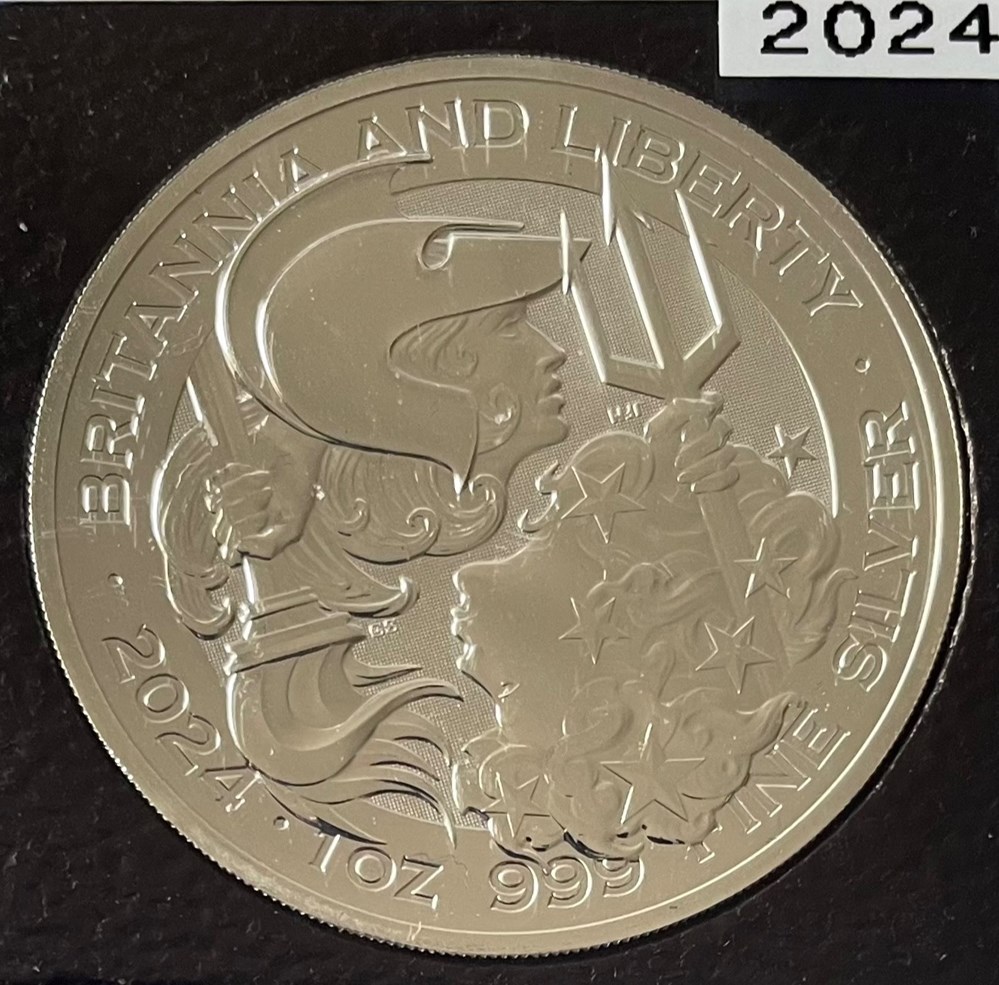 BRITANNIA 2024 monnaies monde royaume uni britannia 2024