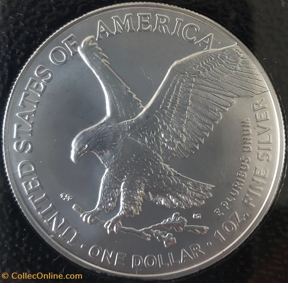 monnaies monde etats unis american eagle 2021 new