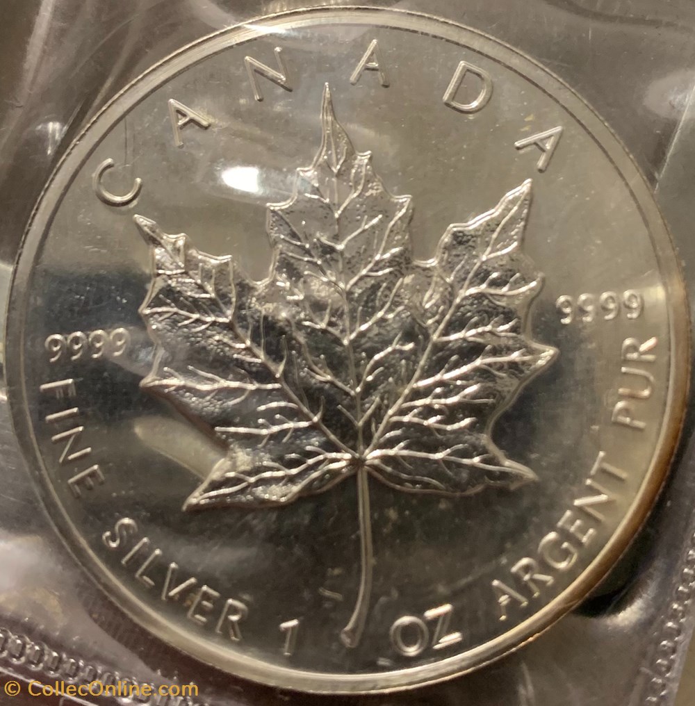 Canada Maple Leaf 1989 - Coins - World - Canada - Edge Reeded