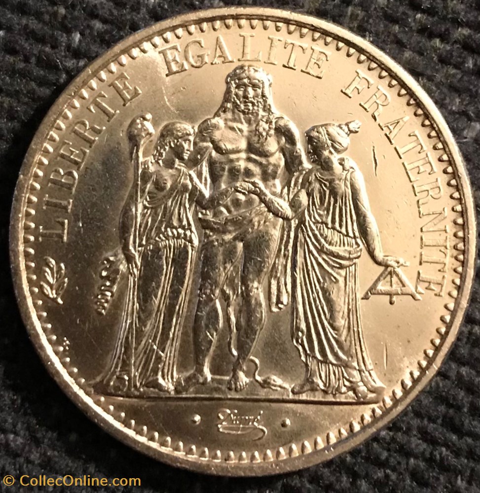 10 Frs Hercule 1965 monnaies france a modernes 10 frs hercule 1965