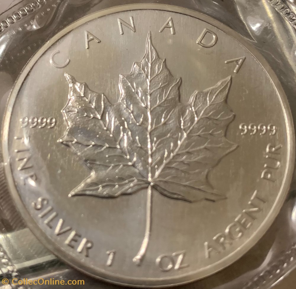 CANADA MAPLE LEAF 1989 monnaies monde canada maple leaf 1989