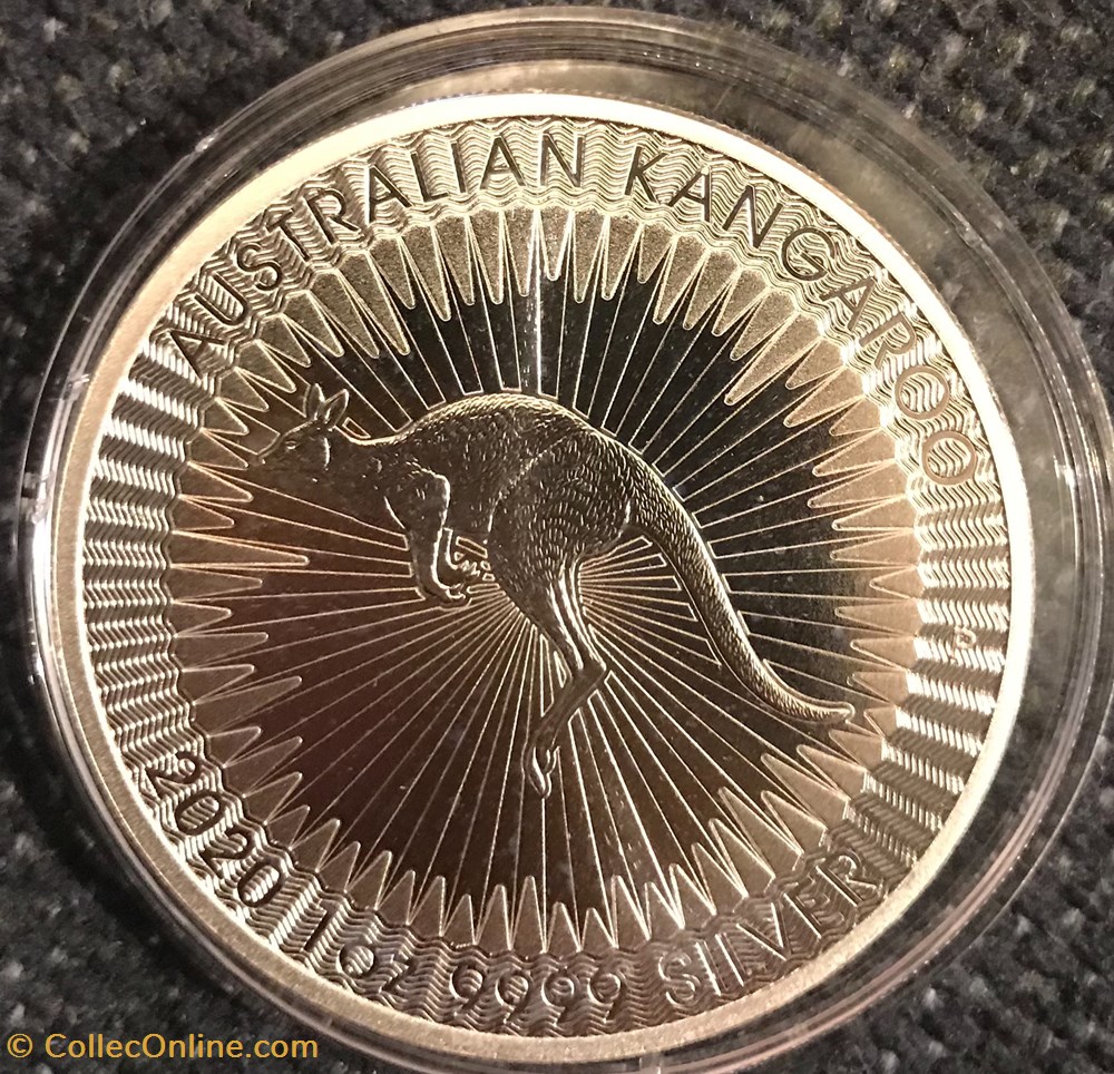 monnaies monde australie australian kangaroo 2020