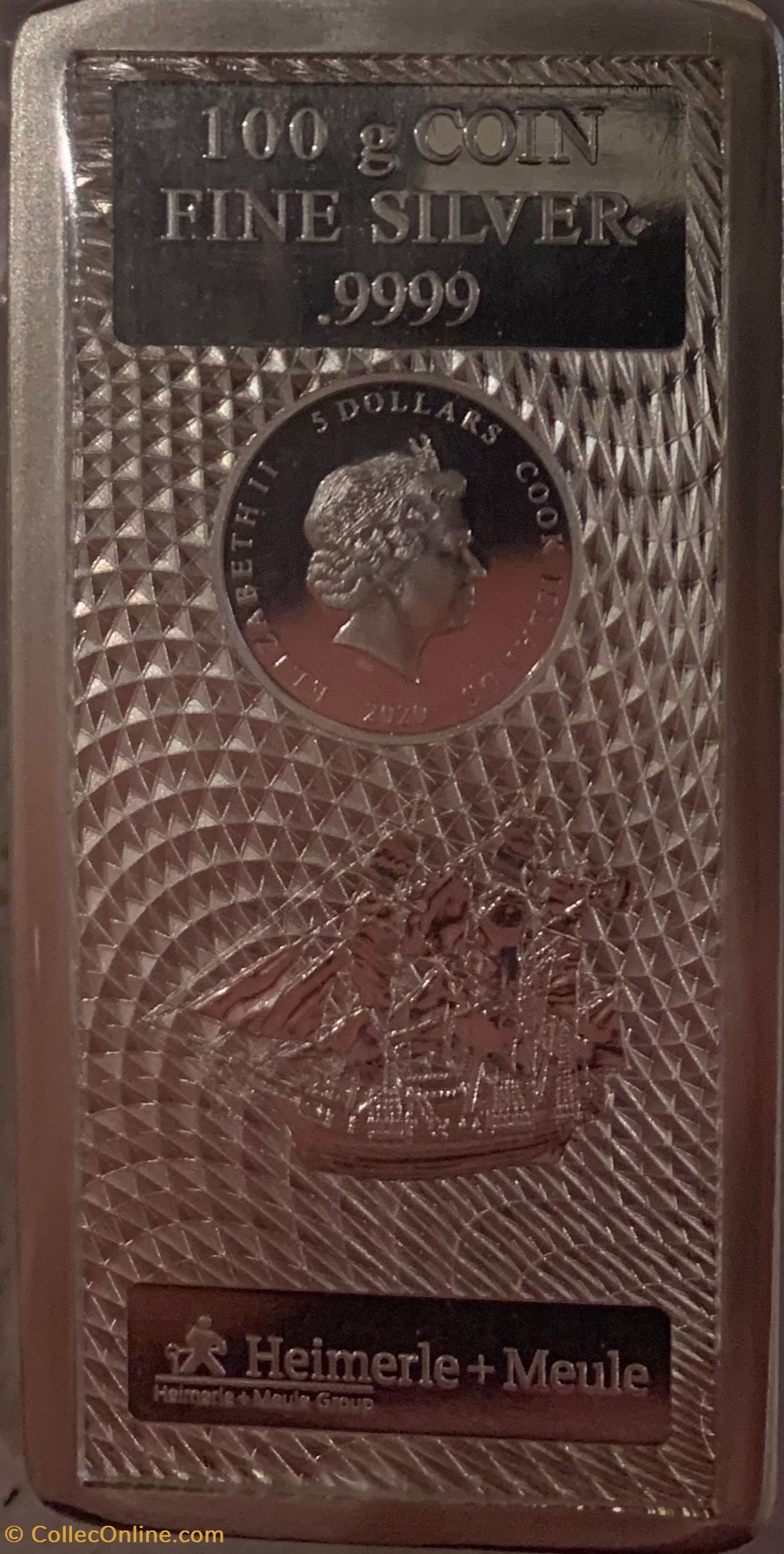 Lingotin 100g 2020 monnaies lingots bullion d argent lingotin 100g 2020