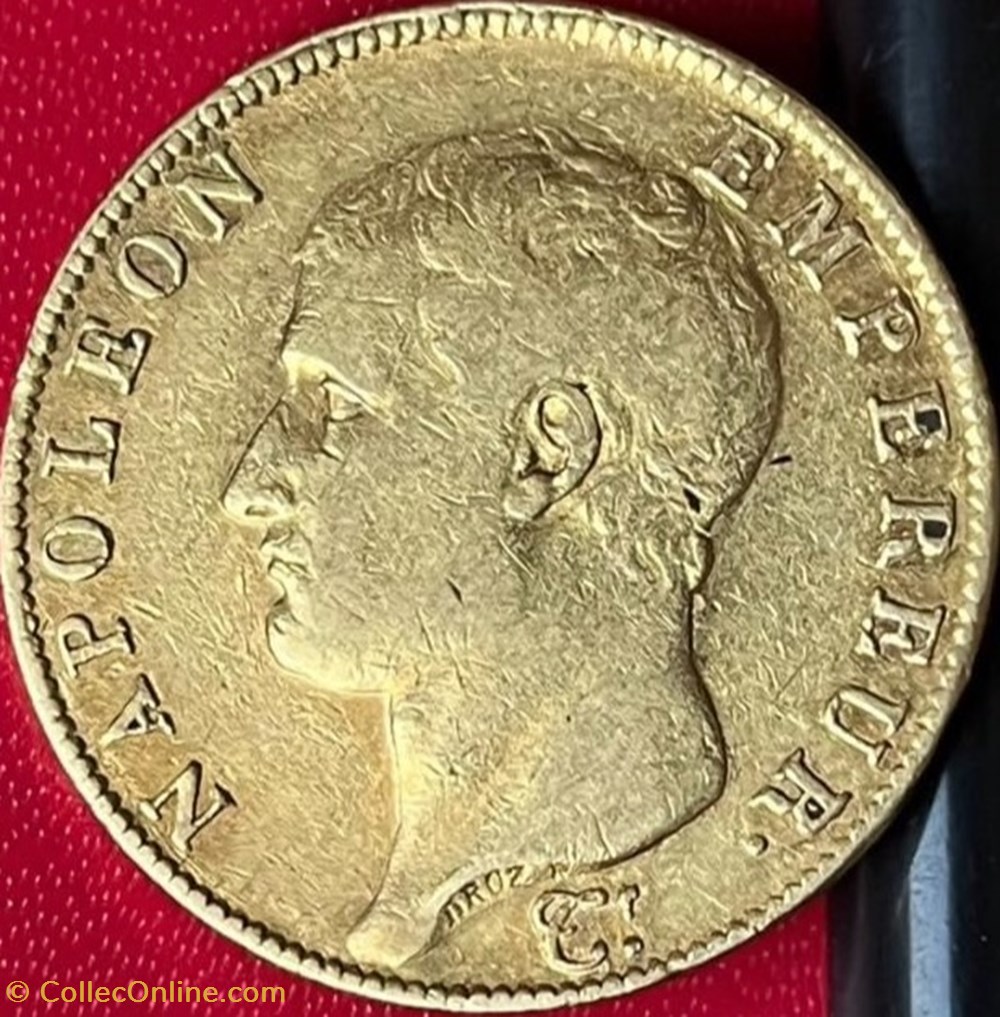 40 Frs OR Napoléon AN13 A 1804-1805 monnaies monde france 40 frs or napoleon an13 a 1804 1805