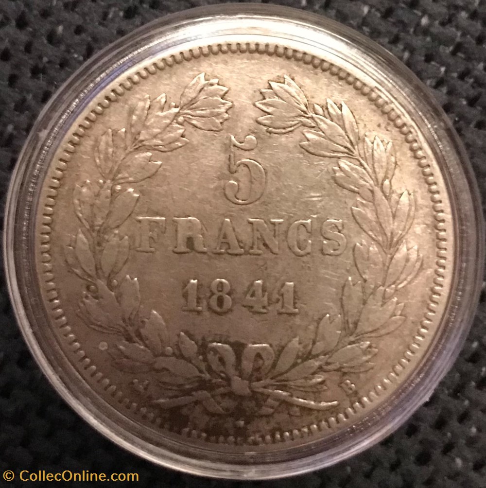 LOUIS PHILIPPE Ier 1841B monnaies france a modernes louis philippe ier 1841b