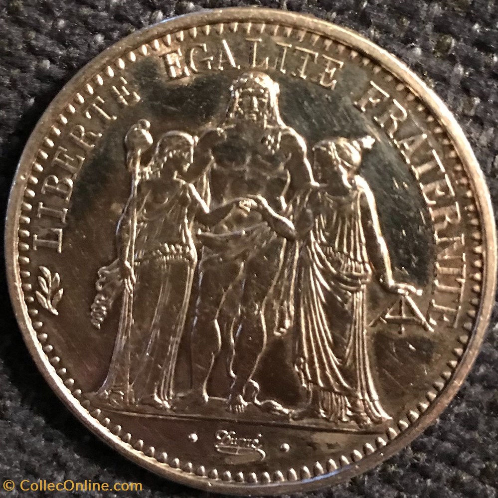 monnaies france a modernes 10 frs hercule 1965