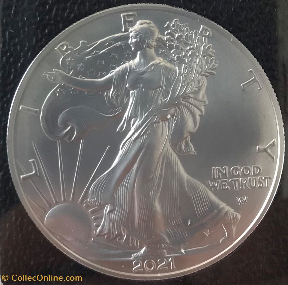 American Eagle 2021 - New monnaies monde etats unis american eagle 2021 new