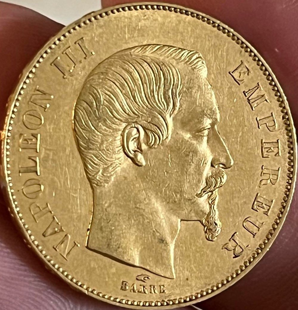 monnaies monde france 50 frs or 1855a