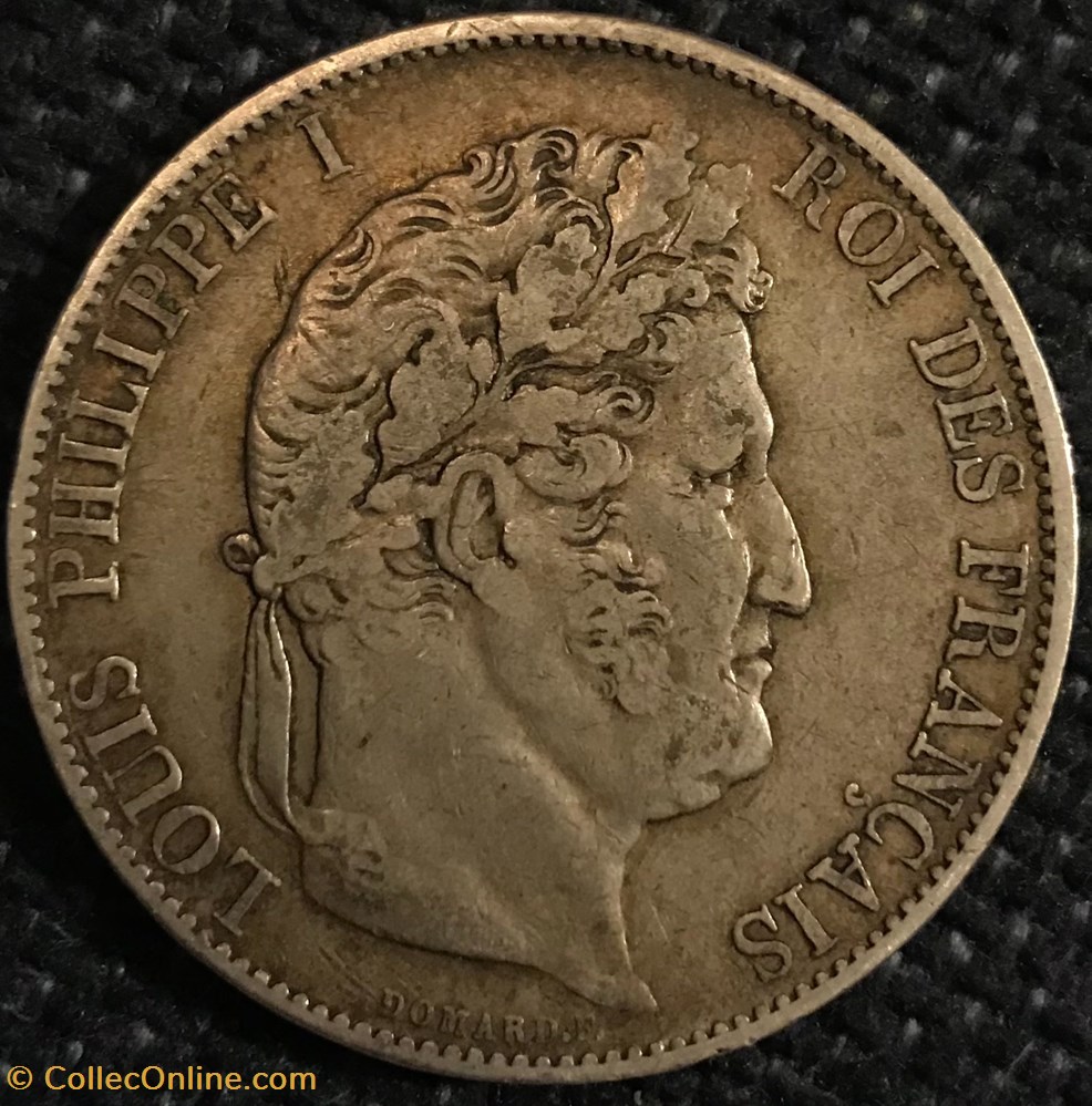 monnaies france a modernes louis philippe ier 1844w