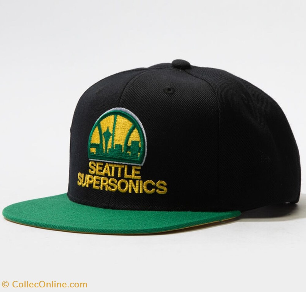 Mitchell & Ness Seattle supersonics snapback hat - Clothes and accessories