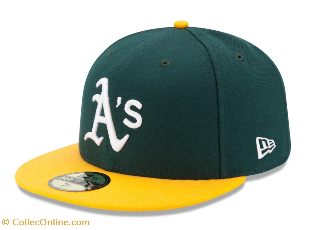 clothes accessories hats new era home authentic oakland athletics on field 59fifty fitted hat