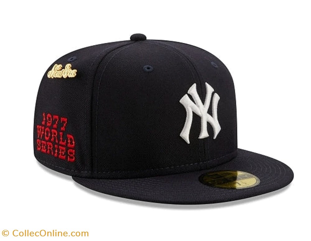 New Era - New York Yankees 1977 Logo History 59FIFTY Fitted clothes and accessories hats new era new york yankees 1977 logo history 59fifty fitted