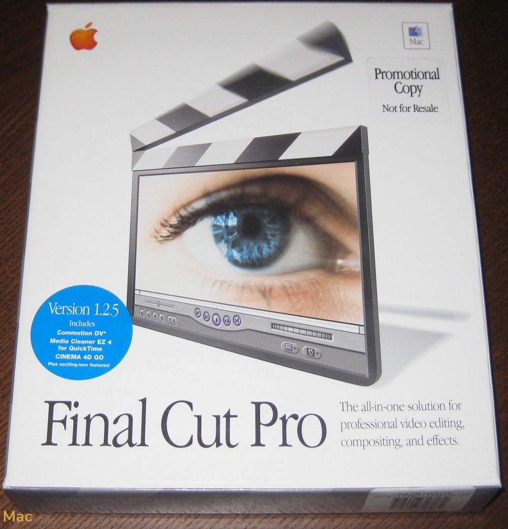 informatique logiciels final cut pro