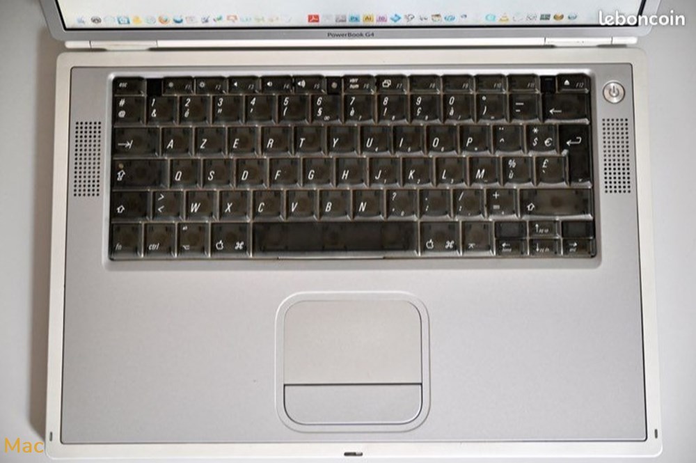 informatique ordinateurs ordinateur portable apple powerbook g4 500 original ti ok