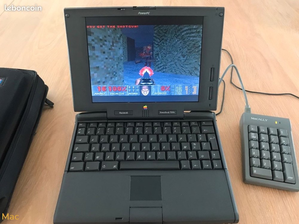 PowerBook 5300c, PowerPC 603e 100Mhz 4 informatique powerbook 5300c powerpc 603e 100mhz