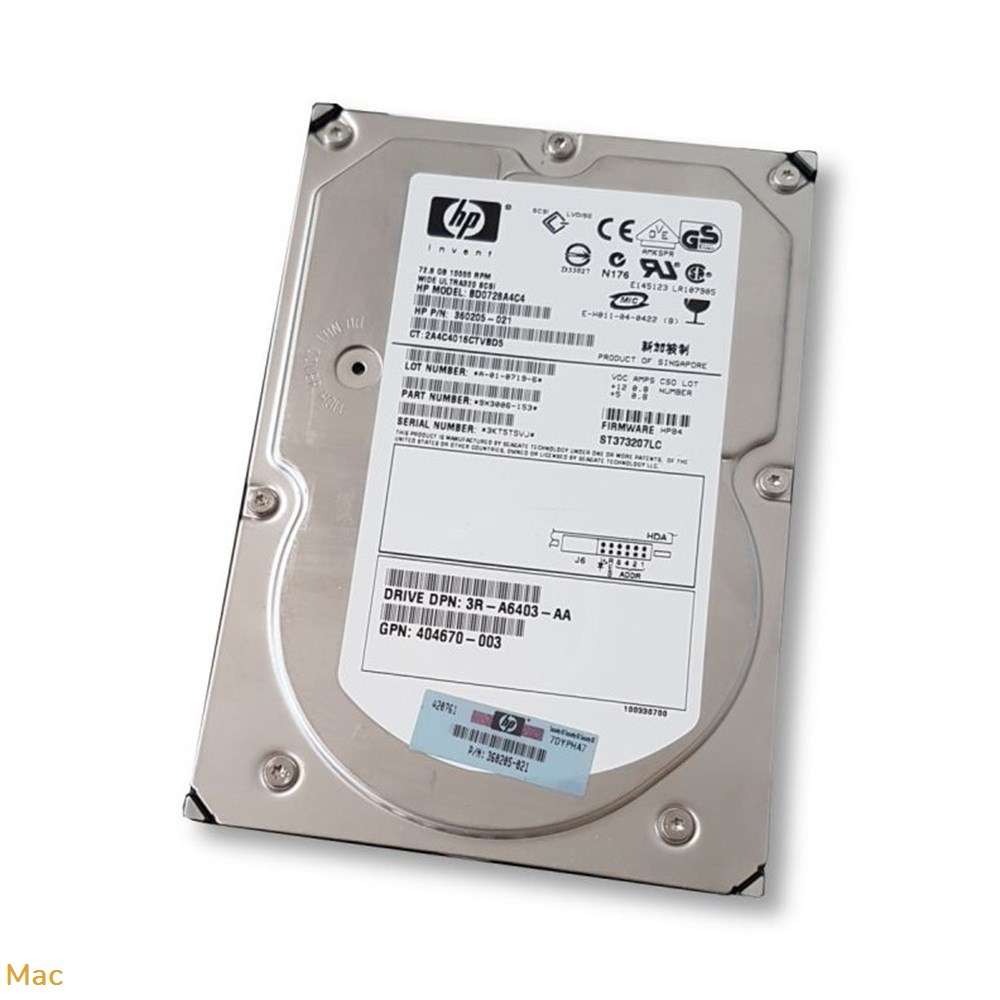 HP 36,4 Gb 15000 Tour/m Wide Ultra 320 (1) informatique composants disque dur hp 36 4 gb 15000 tour m wide ultra 320 1