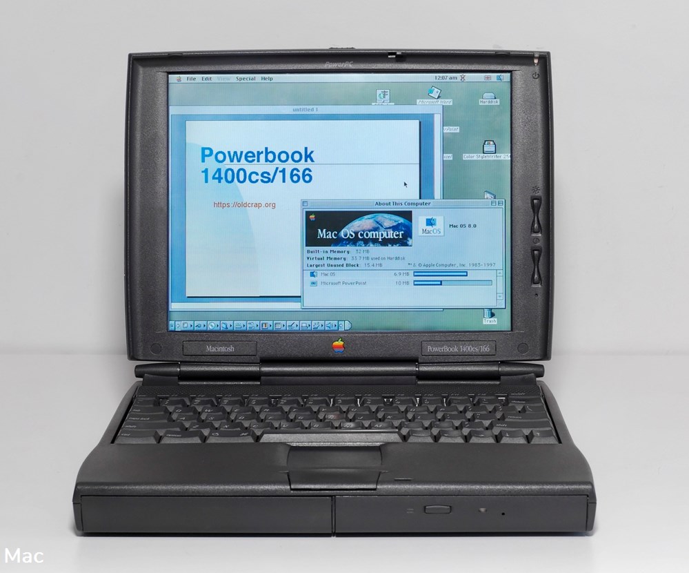 informatique powerbook 1400cs 166 ok