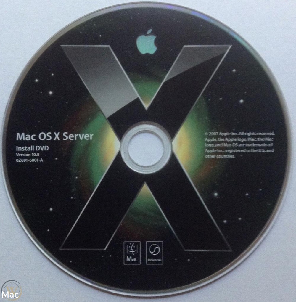informatique supports mac os x 10 5 server