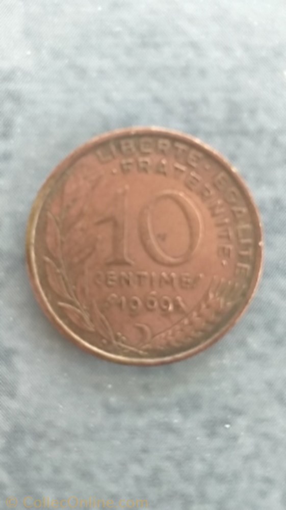 monnaie 0 10 franc 1969