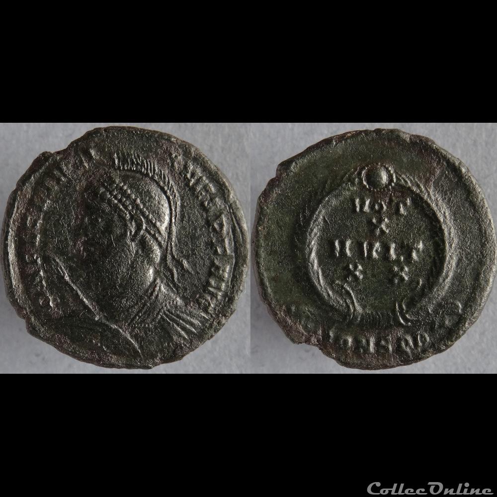 Ae3 Julien II - Constantinople RIC. 166 3 monnaie antique romaine ae3 julien ii constantinople ric 166