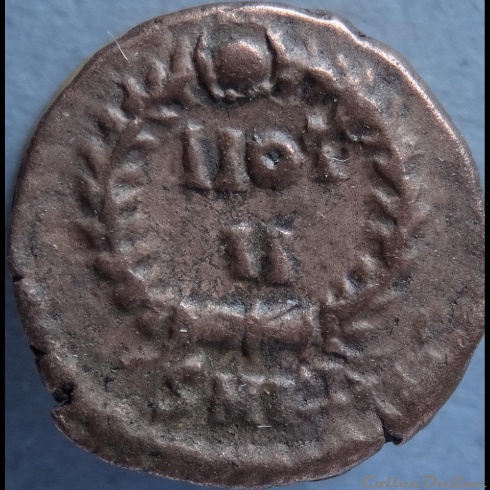 monnaie antique romaine ae4 arcadius cyzique ric 20