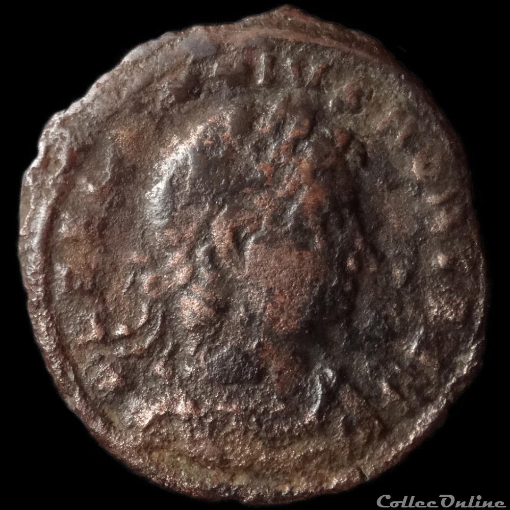 Ae3 Delmace - Constantinople RIC. 142 2 monnaie antique romaine ae3 delmace constantinople ric 142