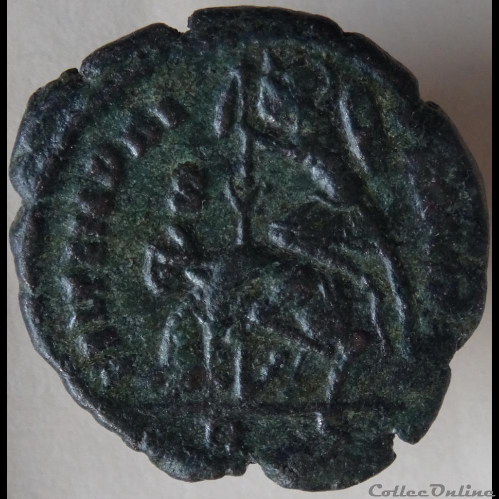 Ae3 Constance Galle - Rome RIC. 268 2 monnaie antique romaine ae3 constance galle rome ric 268